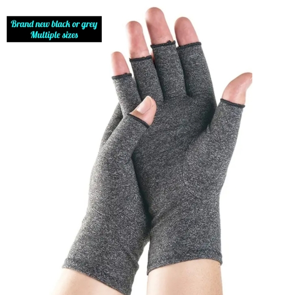 Compression Fingerless Gloves: Anti-Slip & Lightweight for Daily wear &activity - Picture 4 of 10